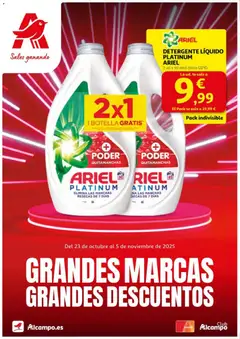Vista previa del folleto de la tienda Alcampo válido desde el 23/10/2025 