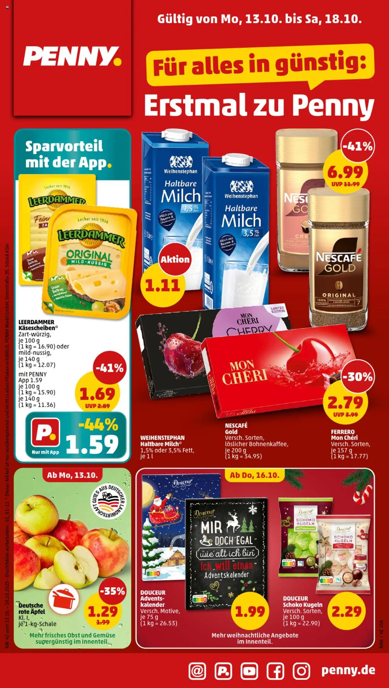 Penny Prospekt ab 13.10.2025 - Prospekt