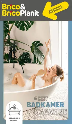 Voorbeeld van Badkamermagazine van winkel Brico geldig vanaf 28/04/2025