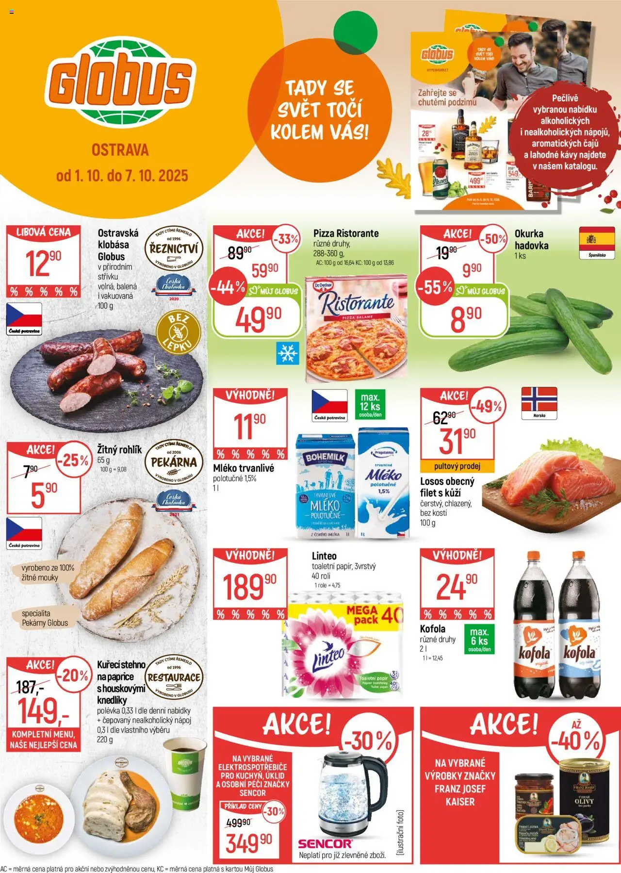  Globus leták od 01.10.2025 >> Akční nabídka "Ostrava"