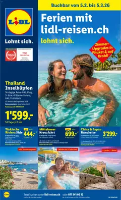 Vorschau des Merkblatts Aktionen Februar Sonderflyer vom Shop Lidl gültig von 05.02.2026 bis 05.03.2026