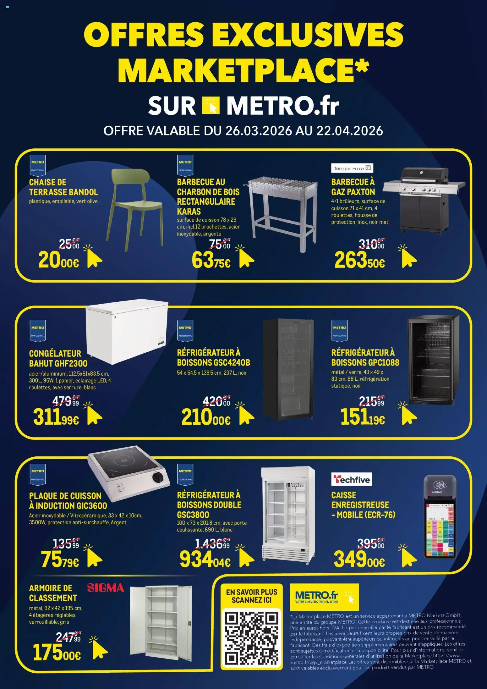 Prévisualisation de METRO catalogue du magasin METRO formulaire valide 26/03/2026