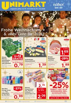 Vorschau der Angebote: Unimarkt Nord gültig ab 17.12.2025