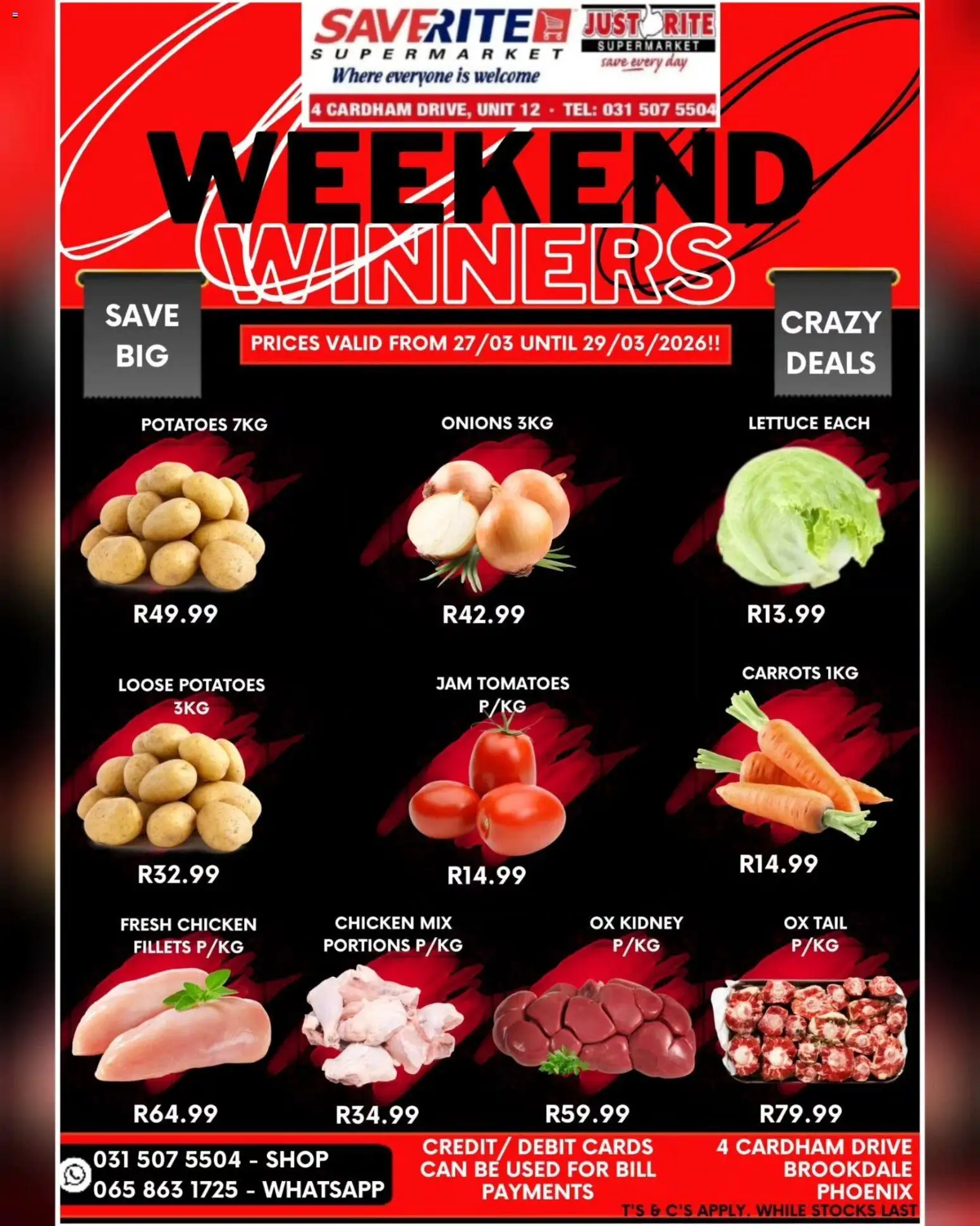 Preview of Saverite flyer valid from 27/03/2026