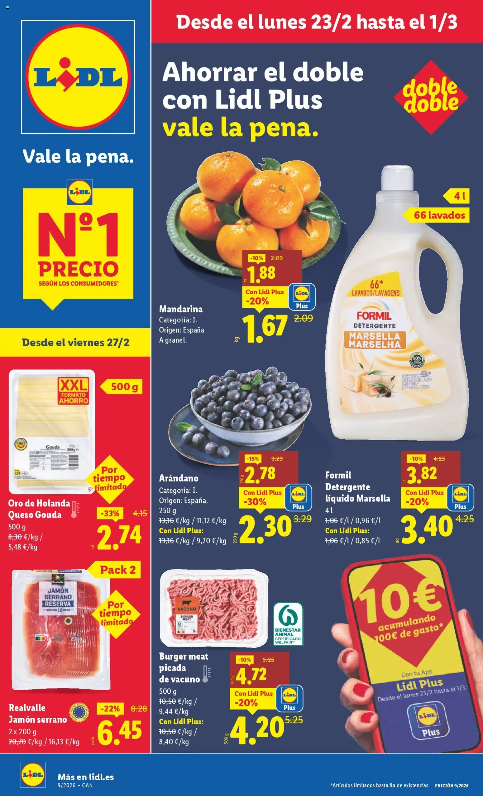 Vista previa del folleto de la tienda Lidl válido desde el 23/02/2026 