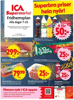 Förhandsgranska reklamblad Stockholm från butik ICA Supermarket gäller från 30/12/2025