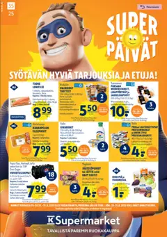 Kaupan K-Supermarket Tarjoukset esikatselu, voimassa 28/08/2025