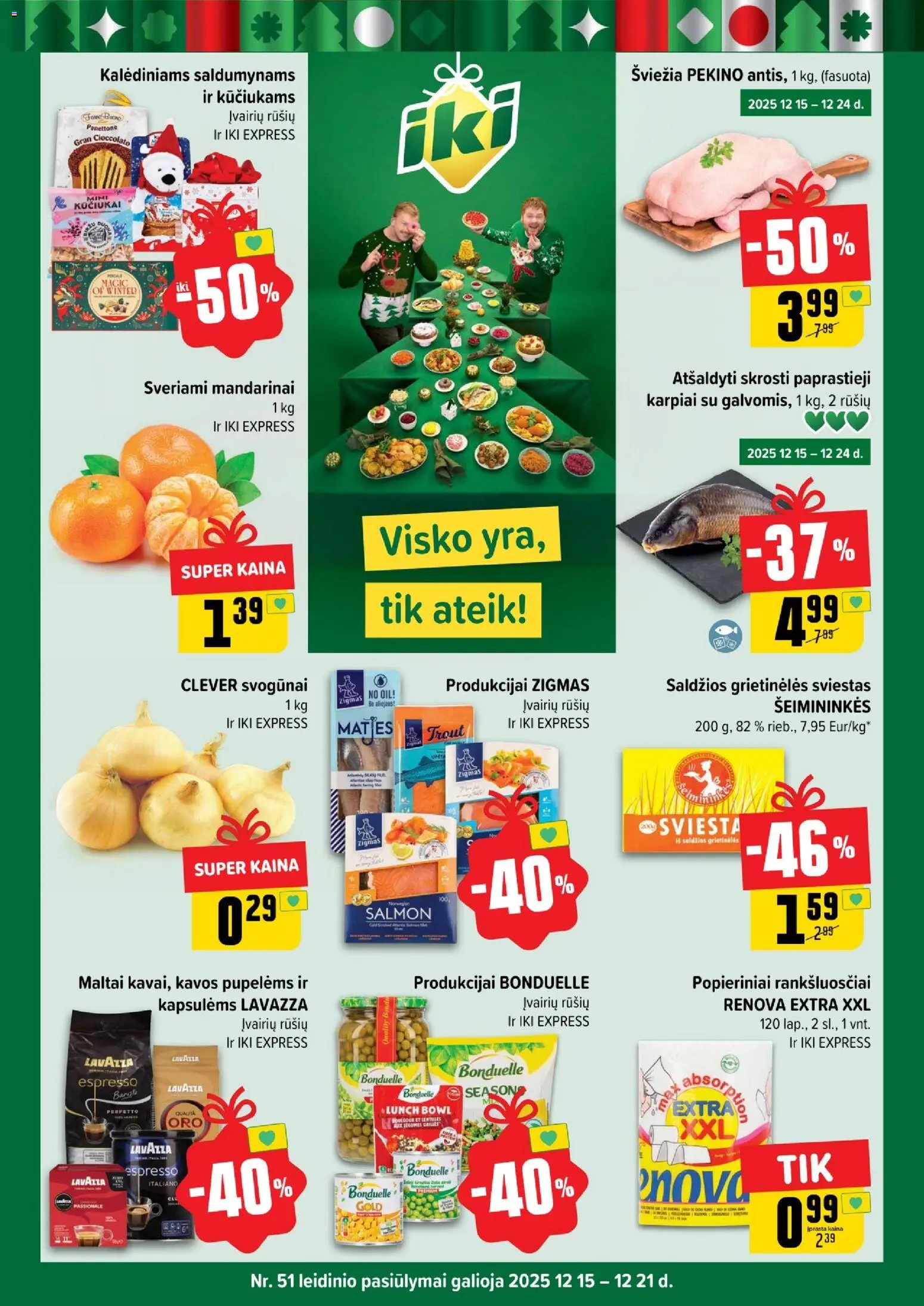 IKI parduotuvės leidinio Leidinys galiojančio nuo 2025.12.15 peržiūra