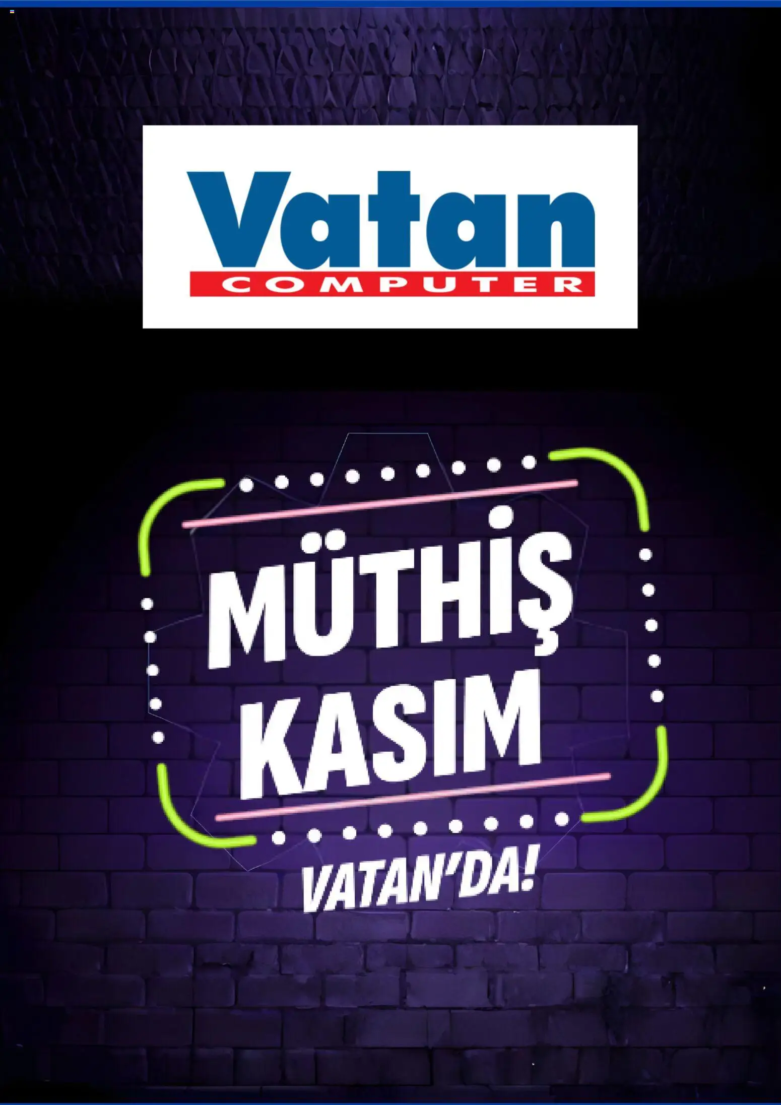 Vatan Bilgisayar Black Friday 03.11.2025 - Broşürünün önizlemesi