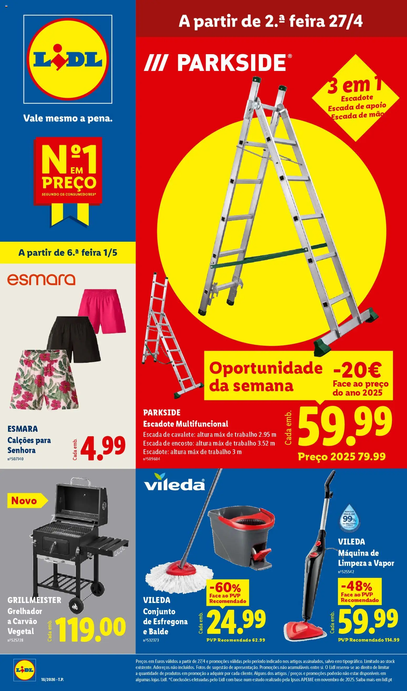 Pré-visualização do folheto da loja Lidl válida a partir de 27/04/2026