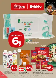 Eksempel på tilbudsavis Super Brugsen - Tilbudsavis uge 16 fra butik Super Brugsen gyldig fra 17/04/2026