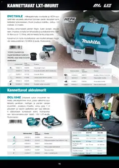 Kaupan Makita Tarjoukset esikatselu, voimassa 01/12/2025 | Sivu: 15