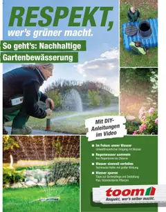 Vorschau von dem Prospekt des Geschäftes Toom Baumarkt, gültig ab dem 01.01.2024