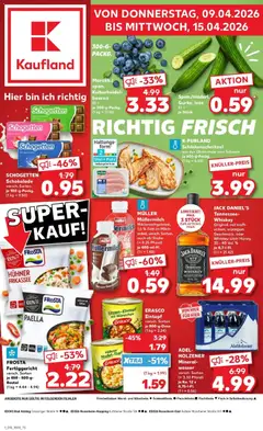 Vorschau von dem Prospekt des Geschäftes Kaufland, gültig ab dem 08.04.2026