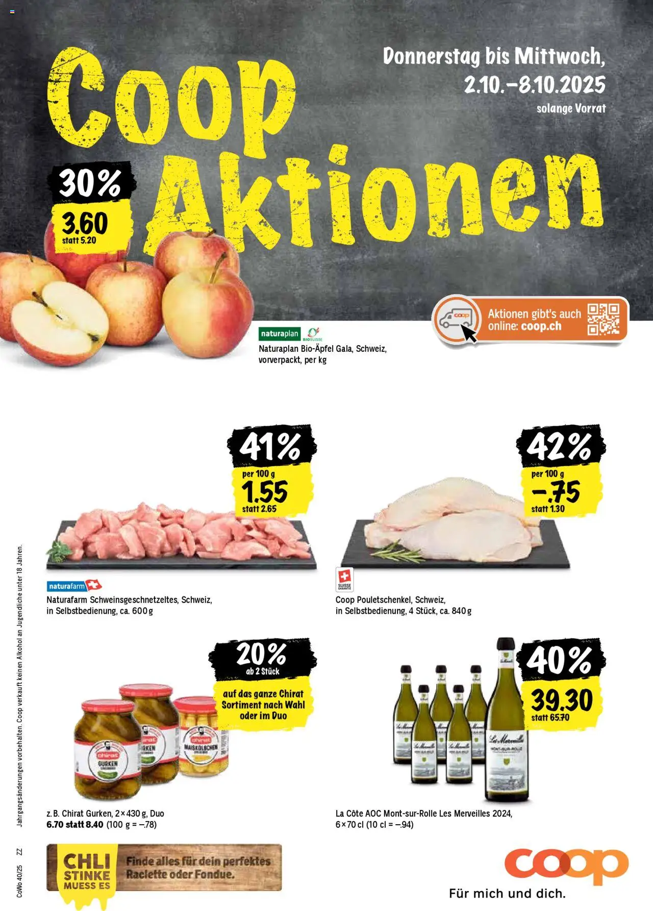 Coop Aktionen ab 02.10.2025 - Nächste woche - Seitennummer 1