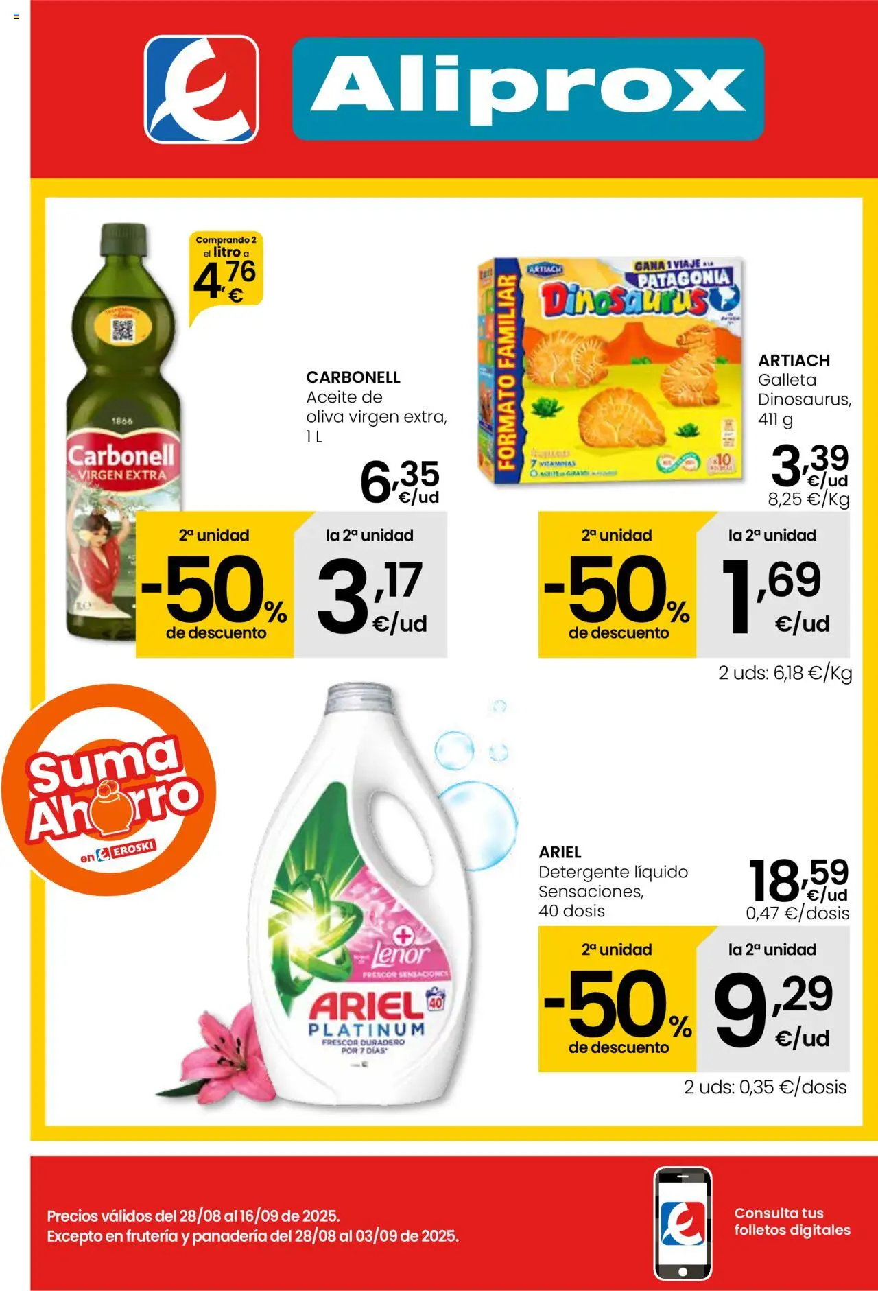 Folleto Eroski del 28/08/2025 - 16/09/2025 > Aliprox