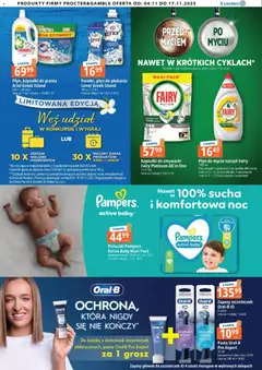 Pogląd gazetki "Procter&Gamble" ze sklepu E.Leclerc ważnej od 04.11.2025