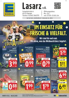 Vorschau von dem Prospekt des Geschäftes Edeka, gültig ab dem 01.12.2025