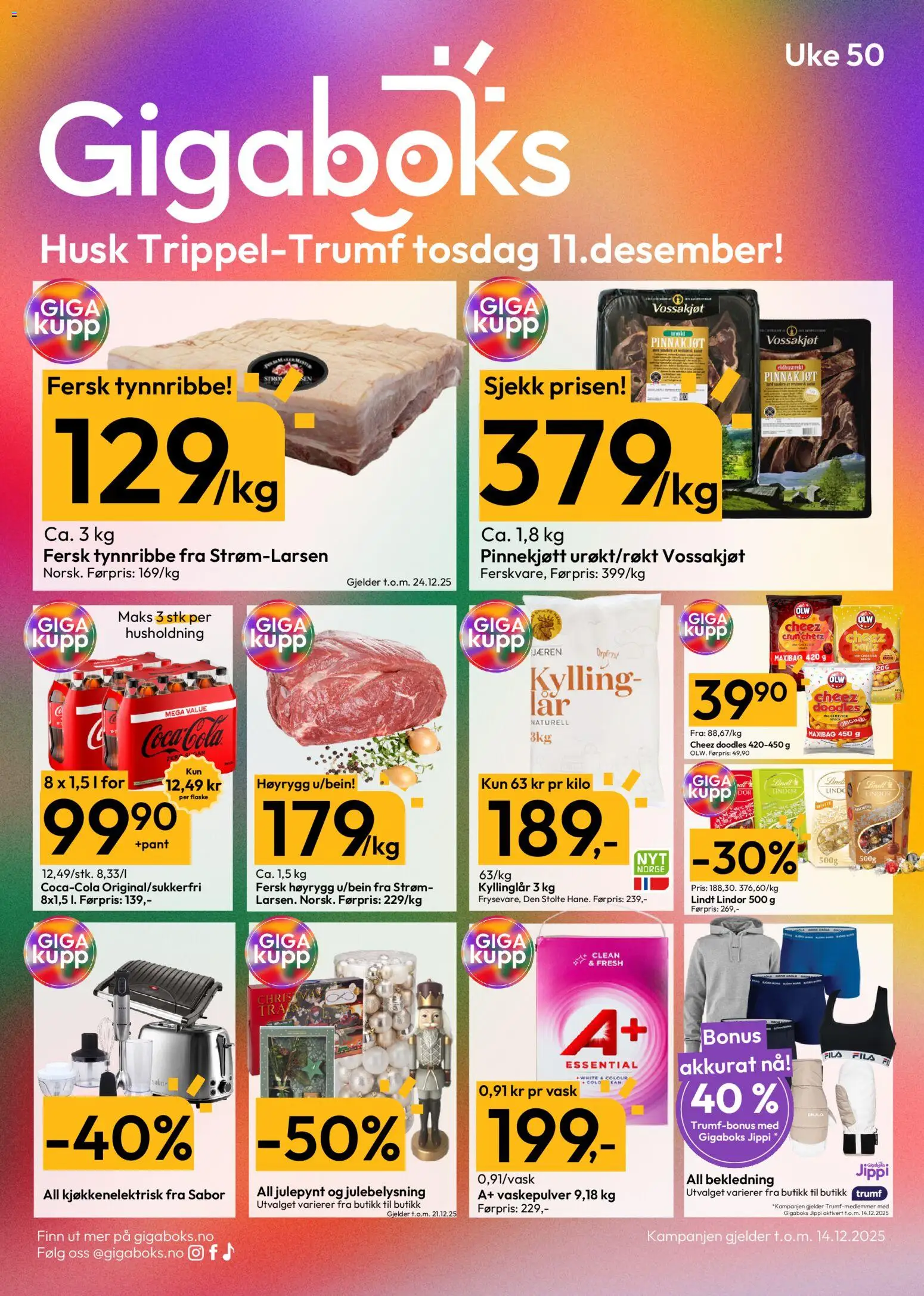 Forhåndsvis Kundeavis fra butikk Gigaboks gyldig fra 01/12/2025
