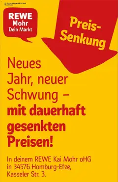 Vorschau von dem Prospekt des Geschäftes Rewe, gültig ab dem 07.12.2025