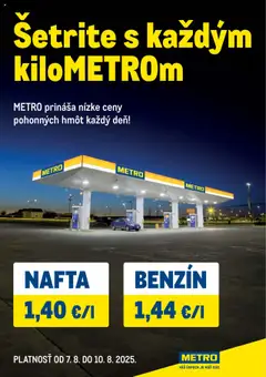 Náhľad Metro letáku platného od 07.08.2025