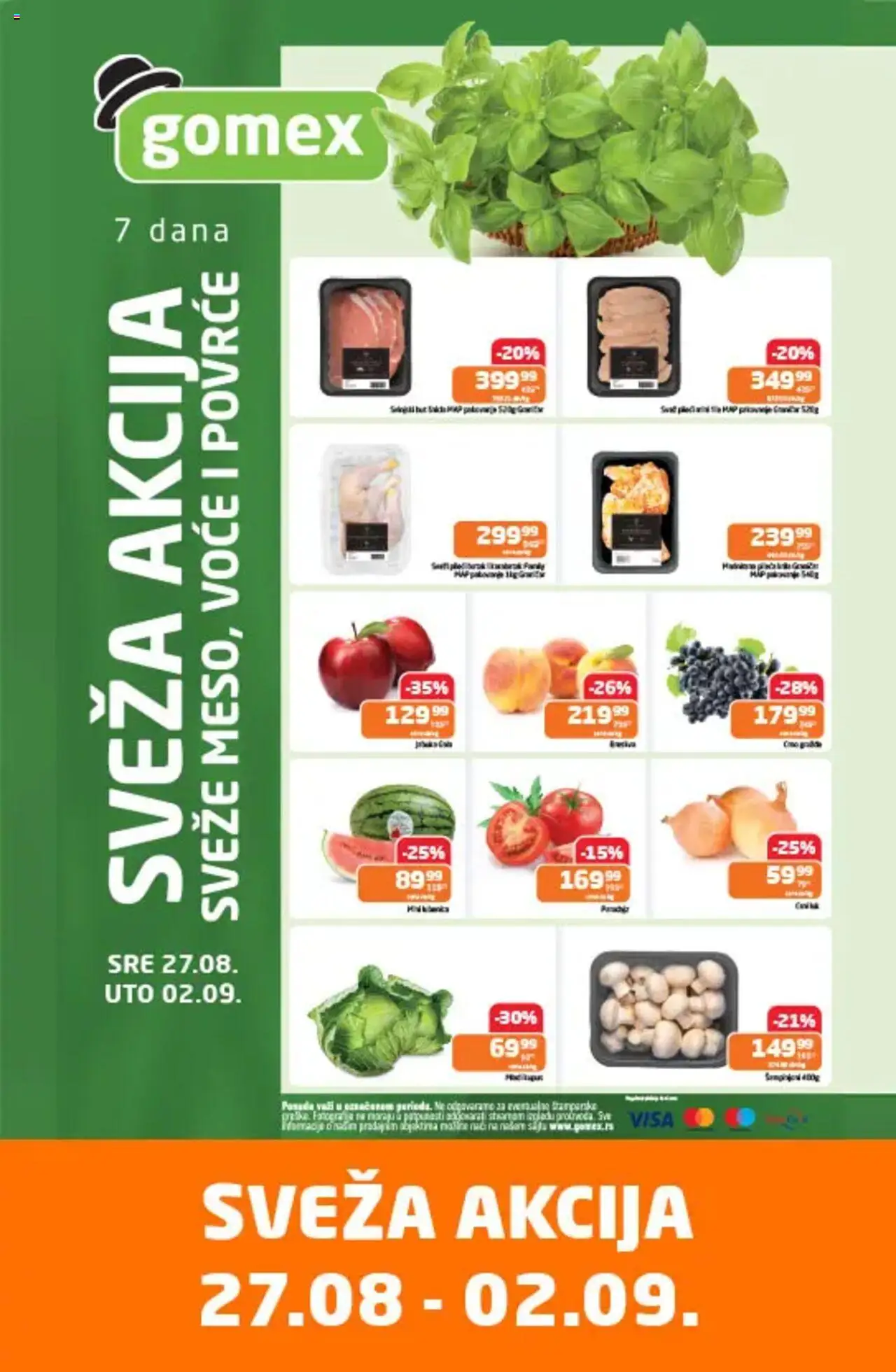 Gomex katalog važi od 27.08.2025 - stranica 1