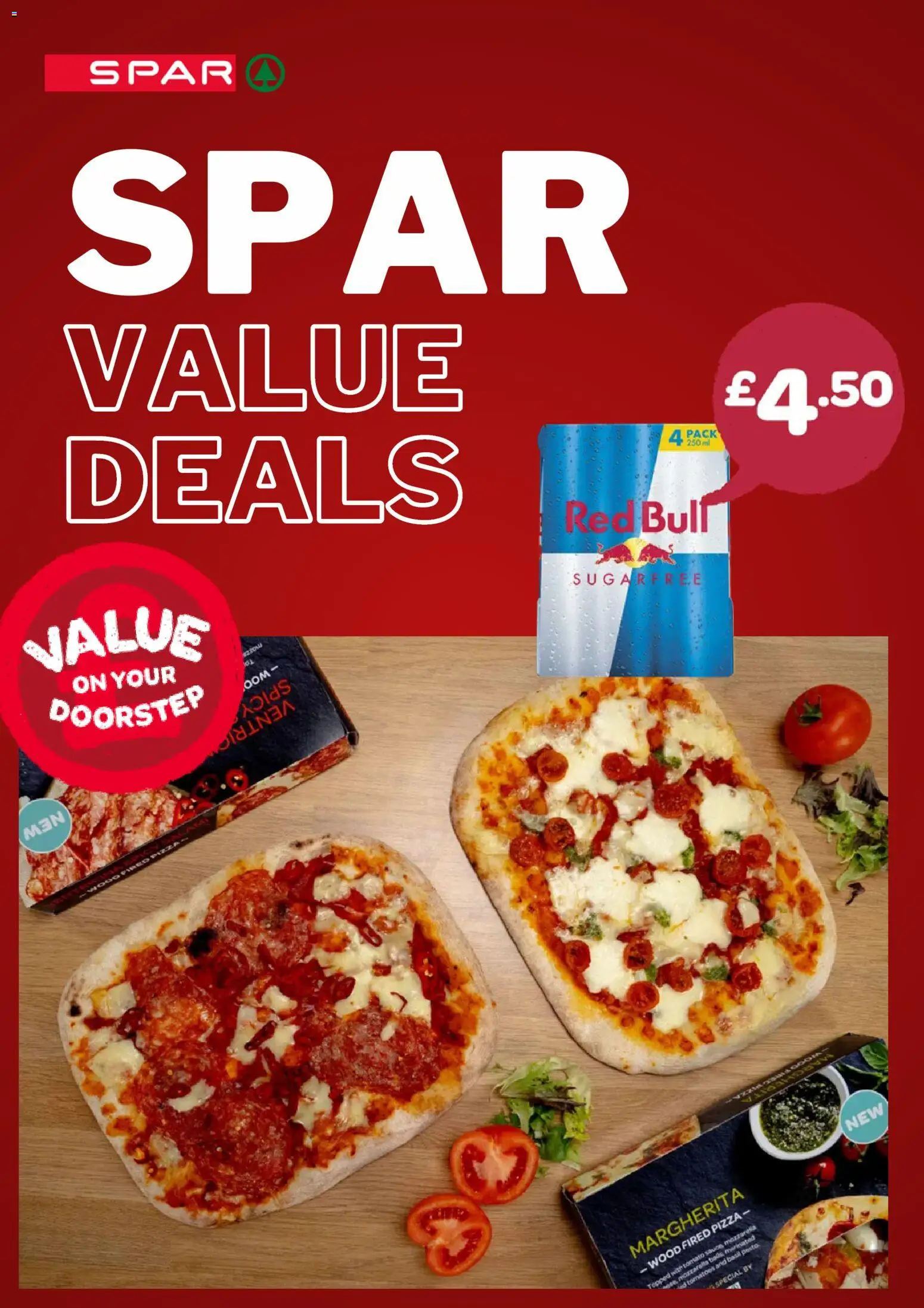 Preview of Spar Spar - Offers valid from 29/04/2026 - Pizza, Red Bull