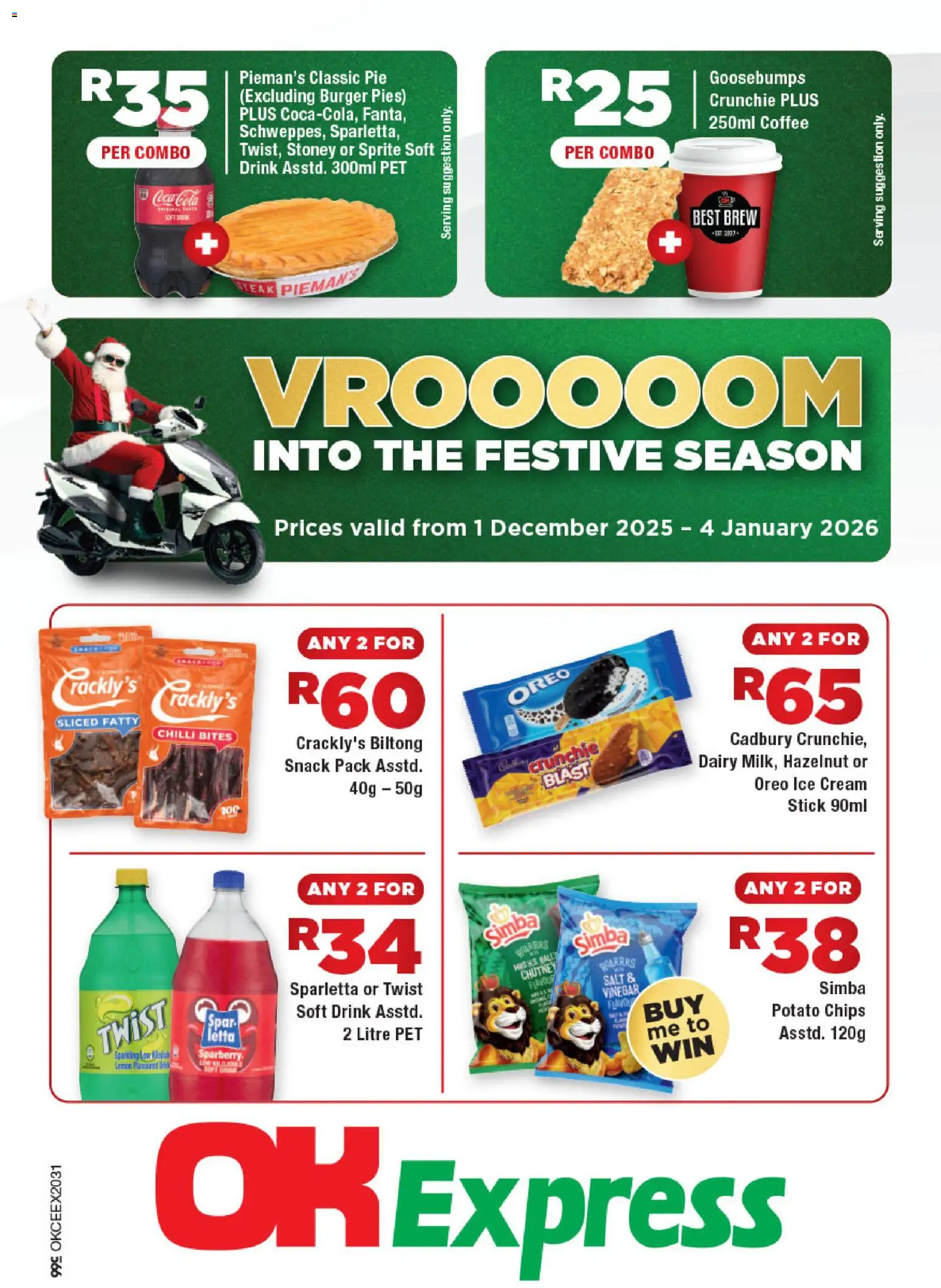 Preview of OK Foods flyer valid from 01/12/2025