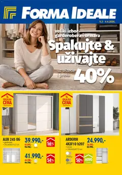Pregled Forma Ideale kataloga - važi od 09.03.2026