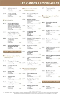 Prévisualisation de Catalogue du magasin Picard formulaire valide 15/09/2025 | Page: 12