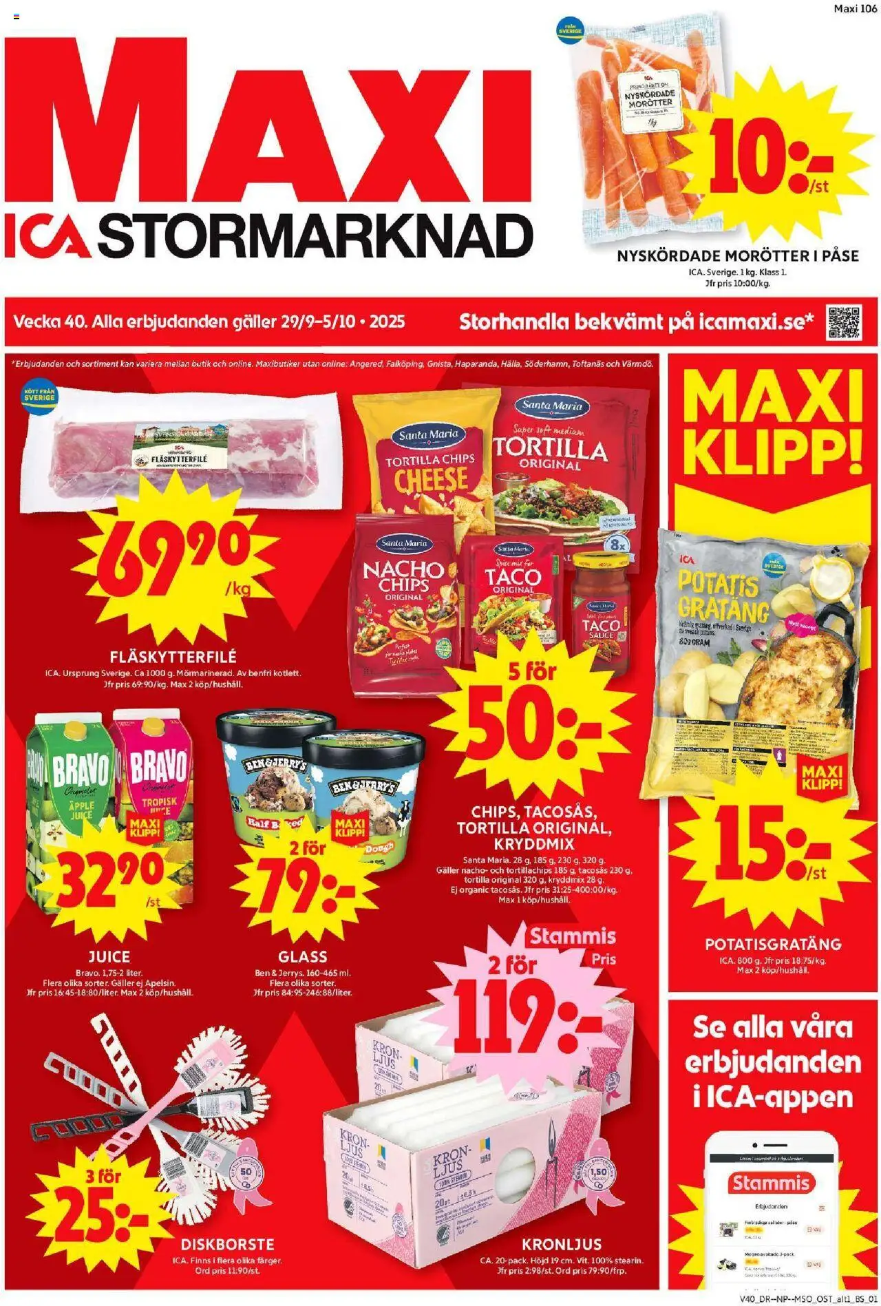 Sollentuna är giltig 29/09 2025 > Veckans Erbjudanden gäller från 29/09/2025 till 05/10/2025 sidnummer 1
