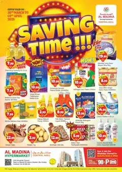 Preview of the catalogue Saving Time - Central Mall, Dubai of store Al Madina valid from 31 Mar, 2026