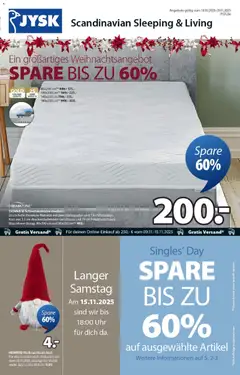 Vorschau von dem Prospekt des Geschäftes JYSK, gültig ab dem 19.10.2025