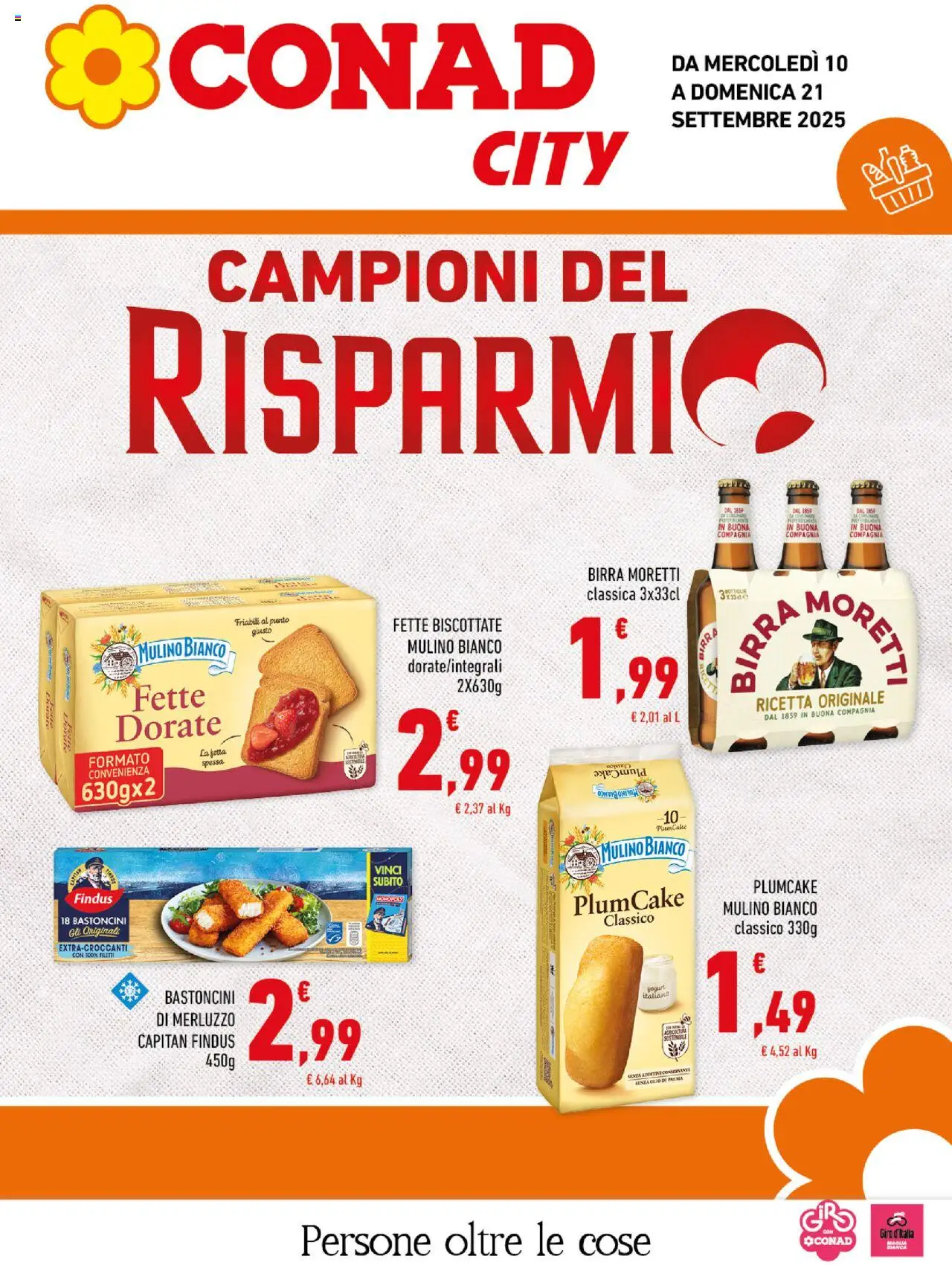 Volantino Conad valido da 10/09/2025 numero di pagina 1