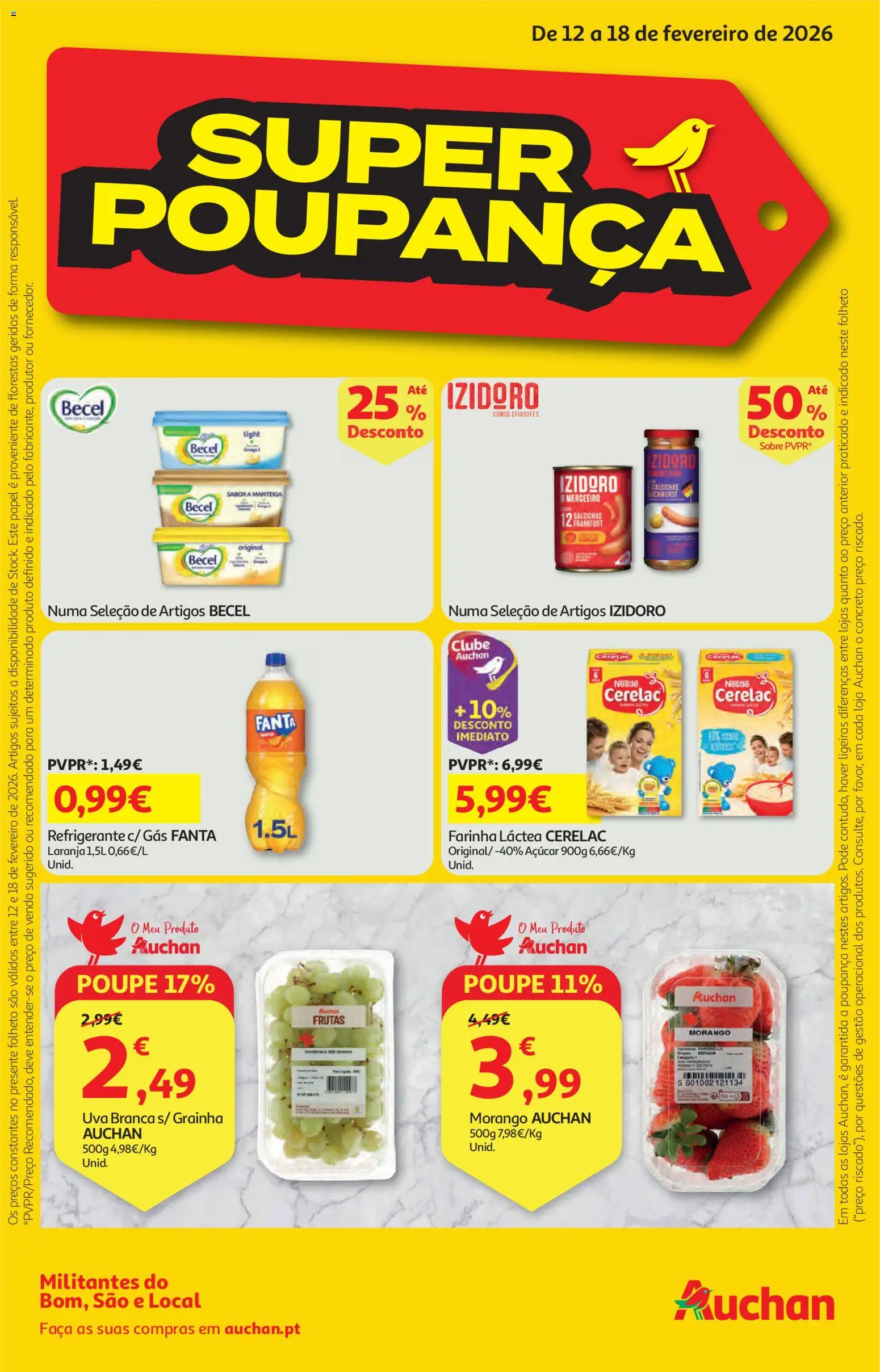 Pré-visualização do folheto da loja Auchan válida a partir de 12/02/2026