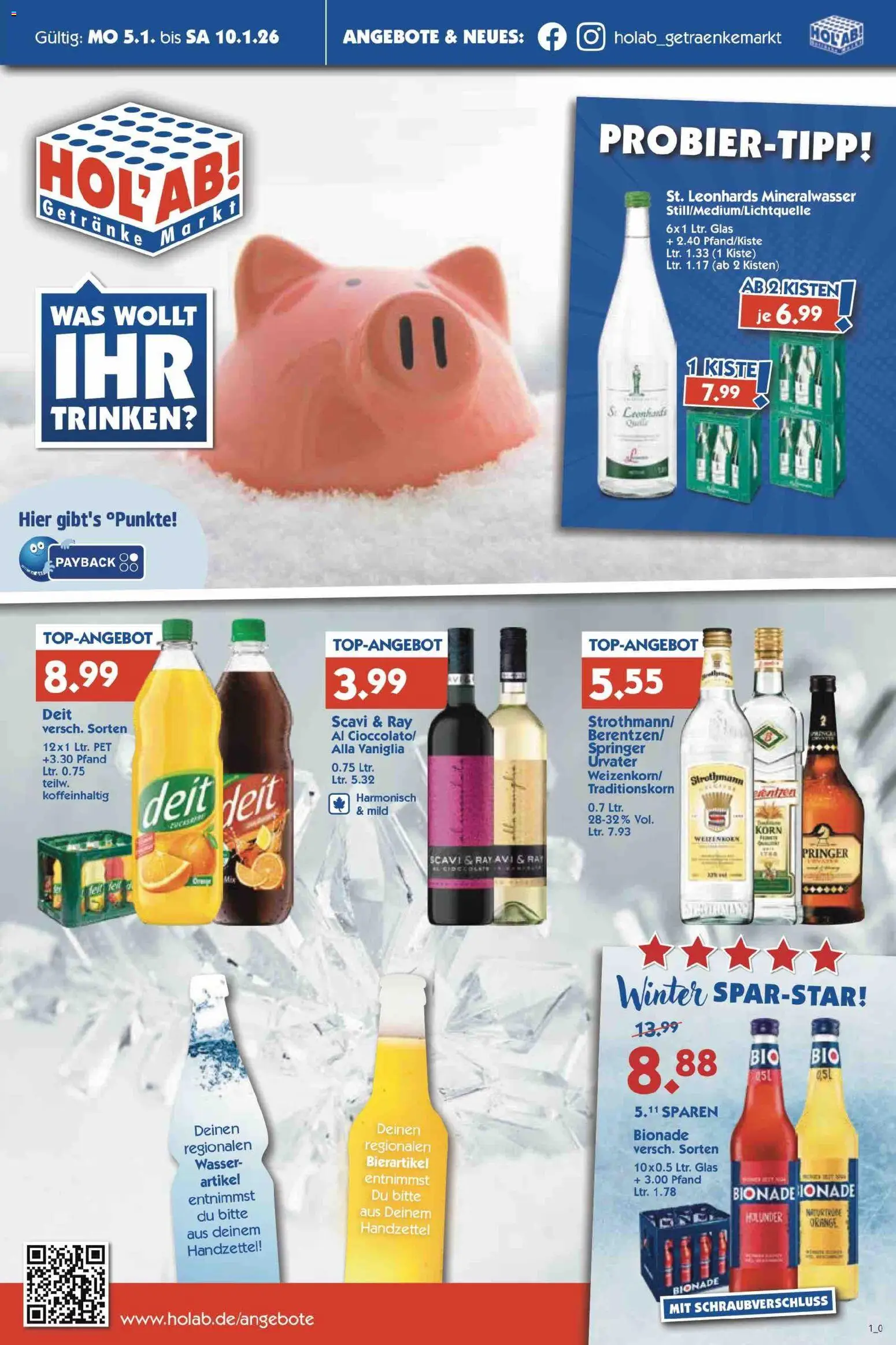 Vorschau von dem Prospekt des Geschäftes HOL’AB!, gültig ab dem 05.01.2026