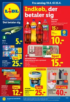 Eksempel på tilbudsavis Lidl - Tilbudsavis fra butik Lidl gyldig fra 19/04/2026