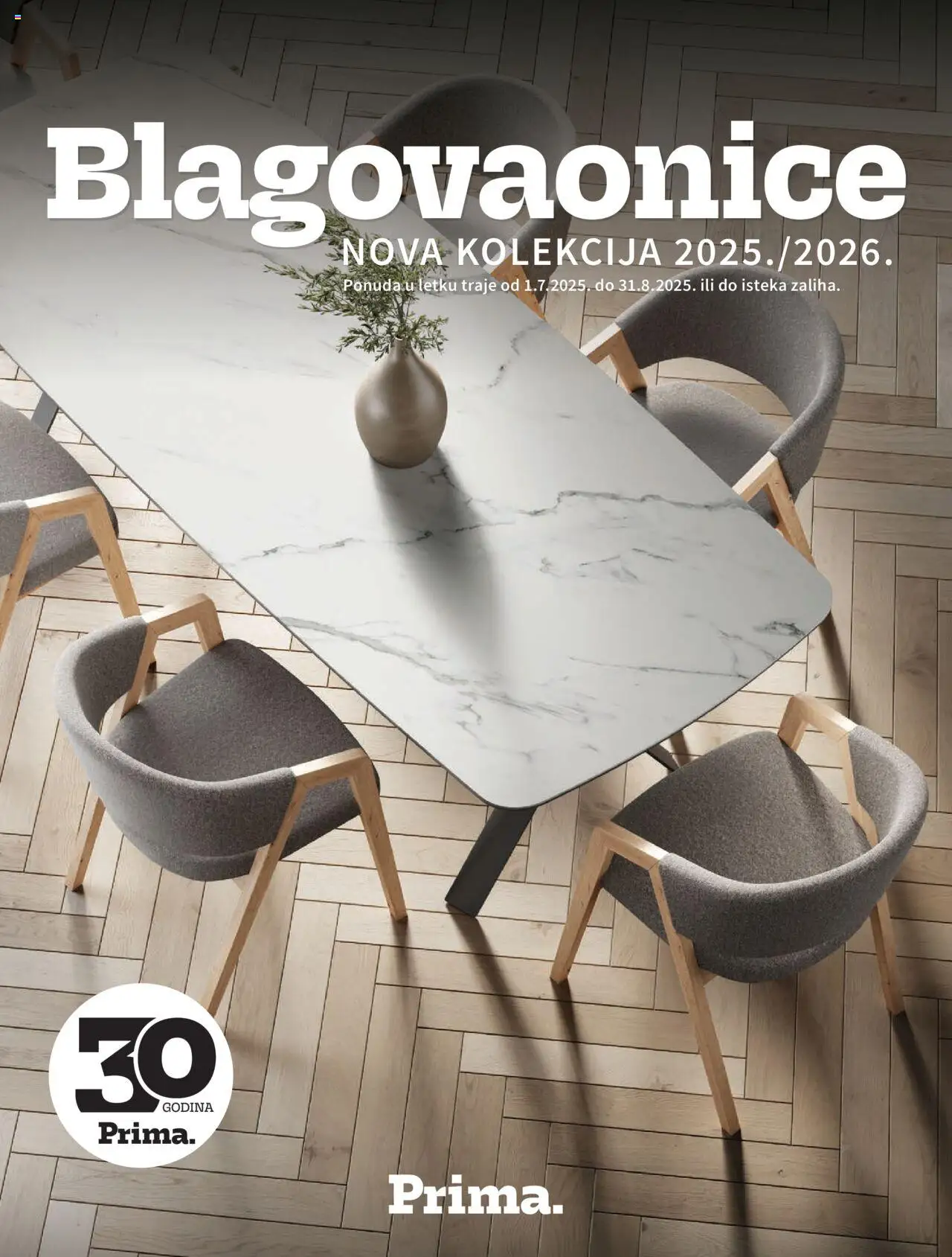 Prima aktualni Letak Blagovaonice srpanj 2025. vrijedi od 01.07.2025 - tjedna akcija broj stranice 1