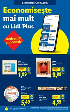 Previzualizarea de cataloage: Lidl Catalog nou valabil de la 08.12.2025 | Pagina: 50