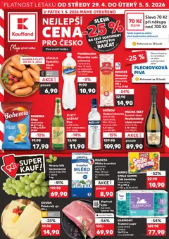 Náhled nabídky: Kaufland Kaufland leták - Chomutov platný od 29.04.2026