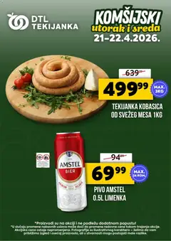 Pregled Tekijanka kataloga - važi od 21.04.2026