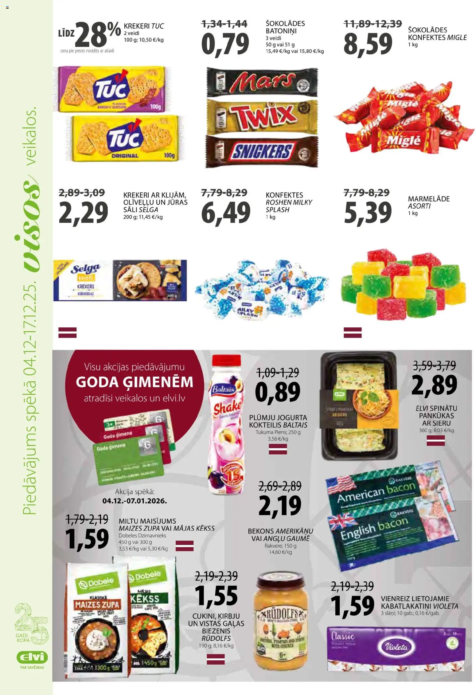 Skatīt Elvi akciju bukletu, derīgs no 2025.12.04