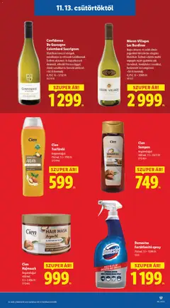 Lidl - Akciós újság Lidl megtekintése, amely érvényes 2025.11.13.-től | Oldal: 17