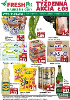 Náhľad Fresh letáku platného od 29.01.2026