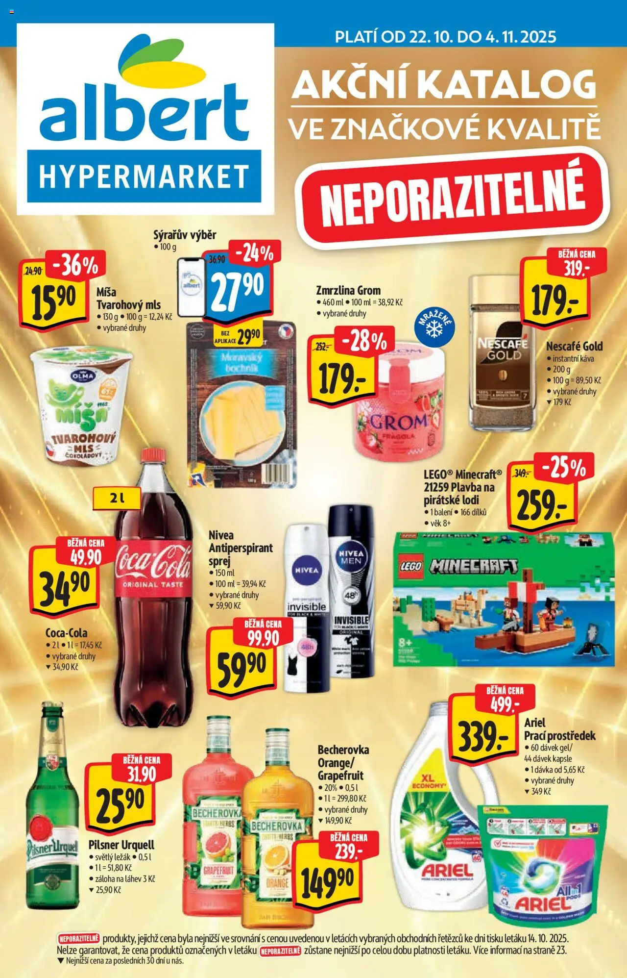  ALBERT leták od 22.10.2025 - Akční leták "Katalog - Hypermarket"