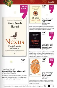 Pogląd gazetki "Black Friday" ze sklepu Empik ważnej od 26.11.2025 | Strona: 59