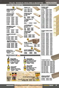 Prévisualisation de Catalogue du magasin Brico Cash formulaire valide 04/04/2025 | Page: 99