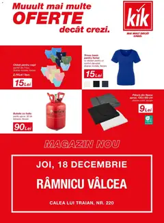 Previzualizarea de cataloage: Kik Râmnicu Vâlcea valabil de la 15.12.2025