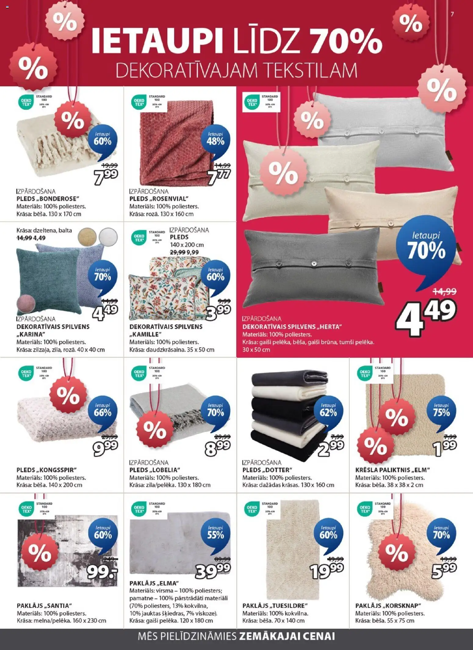 Skatīt Jysk akciju bukletu, derīgs no 2026.01.06