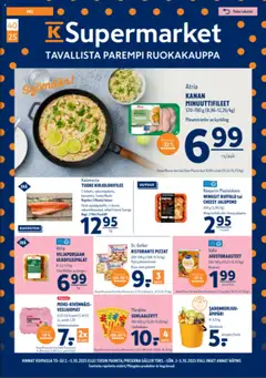 Kaupan K-Supermarket Tarjoukset esikatselu, voimassa 09/10/2025